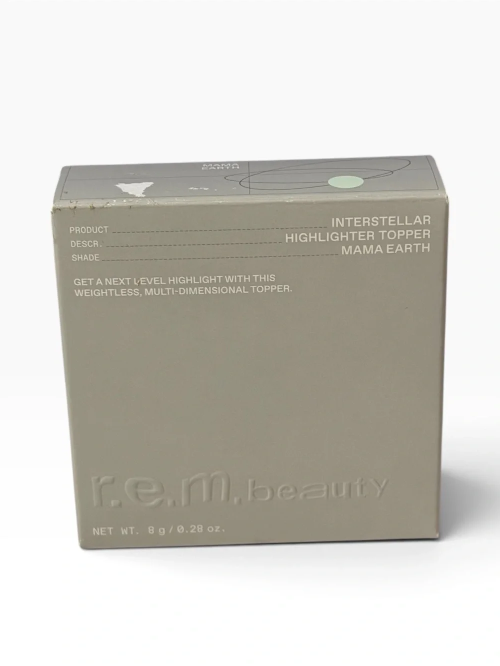 r.e.m. beauty Interstellar Highlighter in the shade Mama Earth